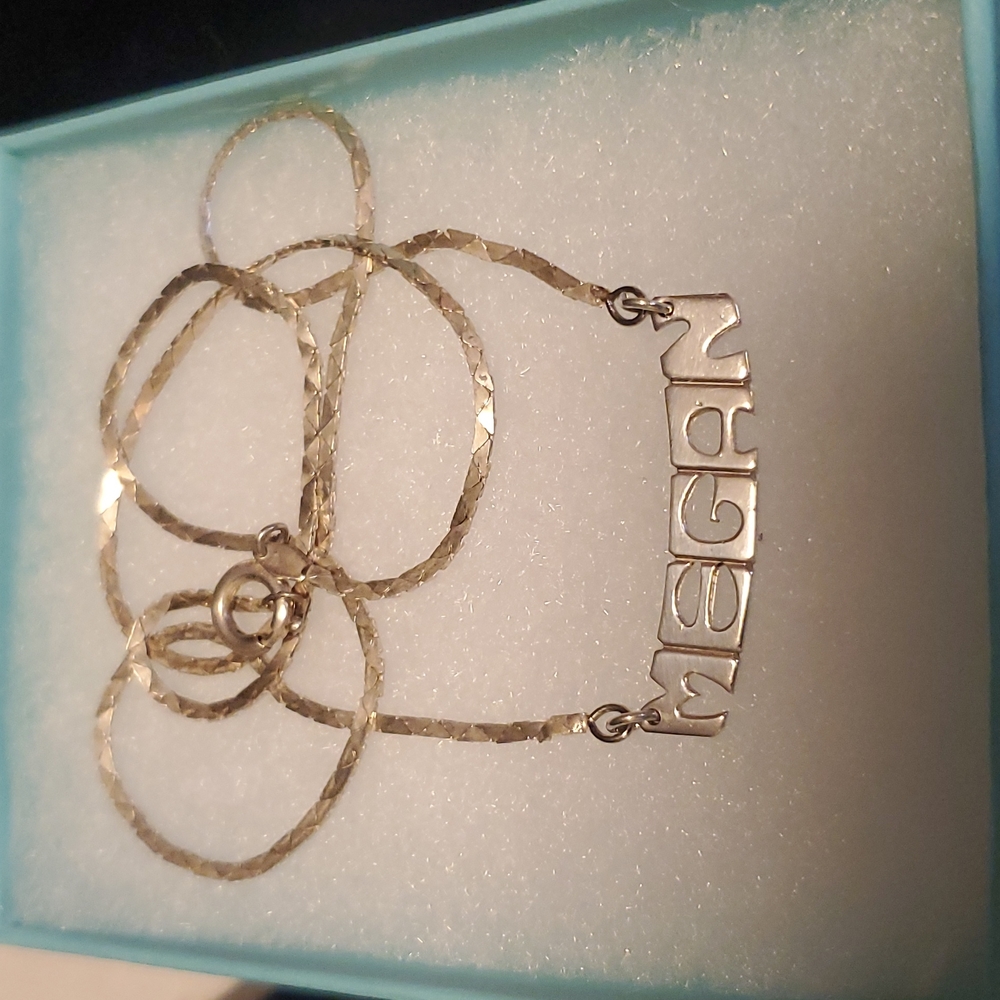 Sterling Silver "Megan" Necklace .925
